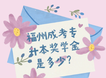 福州成考專升本獎學金是多少？